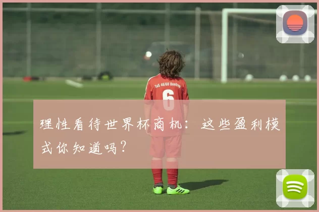 理性看待世界杯商机:这些盈利模式你知道吗?