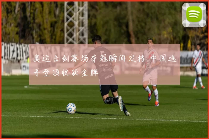 奥运击剑赛场夺冠瞬间定格 中国选手登顶收获金牌